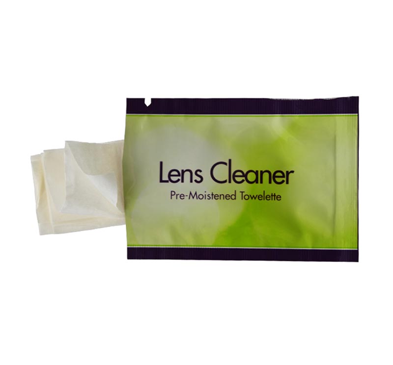 [OEM] Pre-moistened Lens Windows Mirrors and Glass Cleaning Wipes: for Glasses, Camera, Cell Phone, Smartphone, and Tablet – Safe for AR lenses, Quick Drying, Streak Free, Disposable - Individually Wrapped