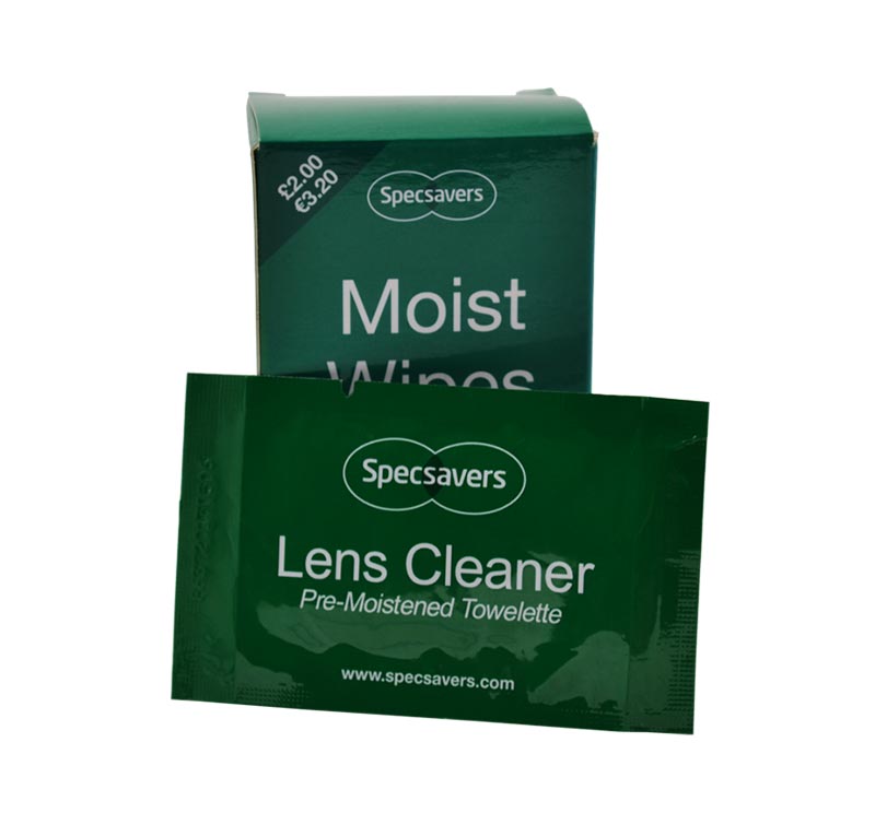 [OEM] Pre-moistened Lens and Glass Cleaning Wipes: for Glasses, Camera, Cell Phone, Smartphone, and Tablet – Safe for AR lenses, Quick Drying, Streak Free, Disposable - Individually Wrapped