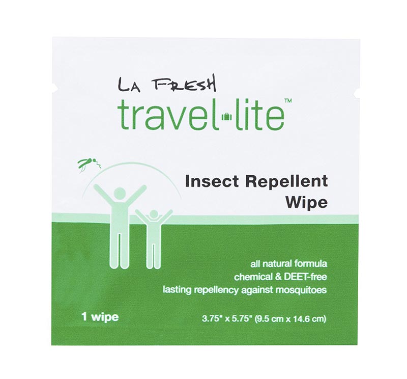 [OEM] Fresh Mosquito Repellent Wipes, Individually Wrapped – Natural, Deet Free, Non Toxic, Long Lasting Repellent Protects Against Almost All Bugs (50 Packets)