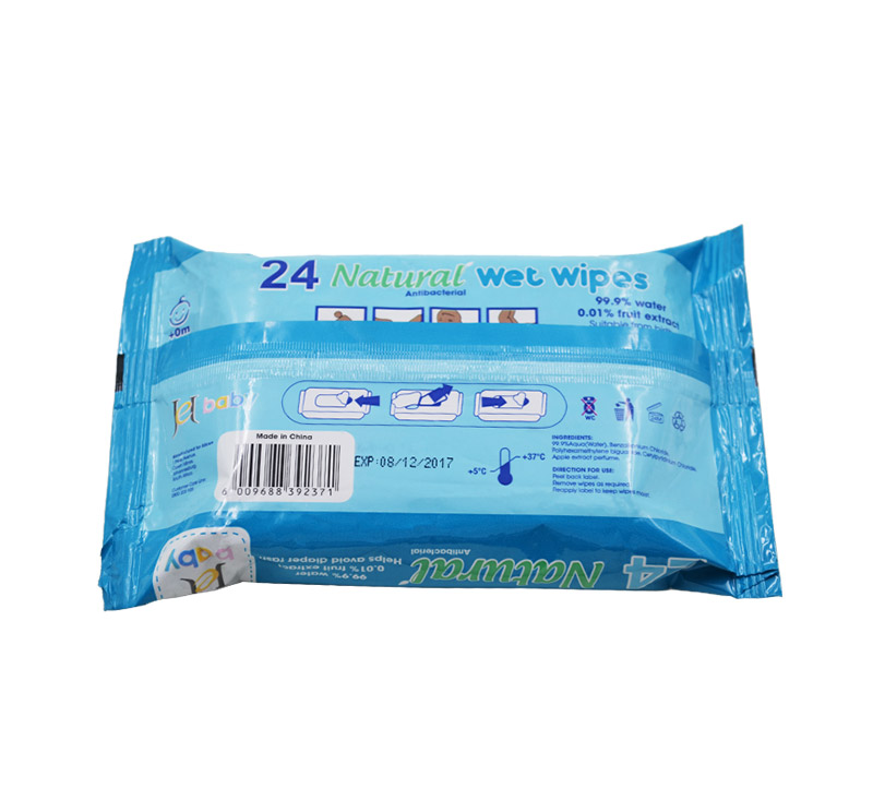 [OEM] 24pcs Baby Wet Wipe Wet Tissue Wet Towel