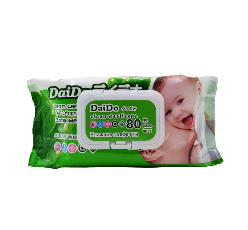 [OEM] 80pcs Baby Wet Wipe Wet Tissue Wet Towel