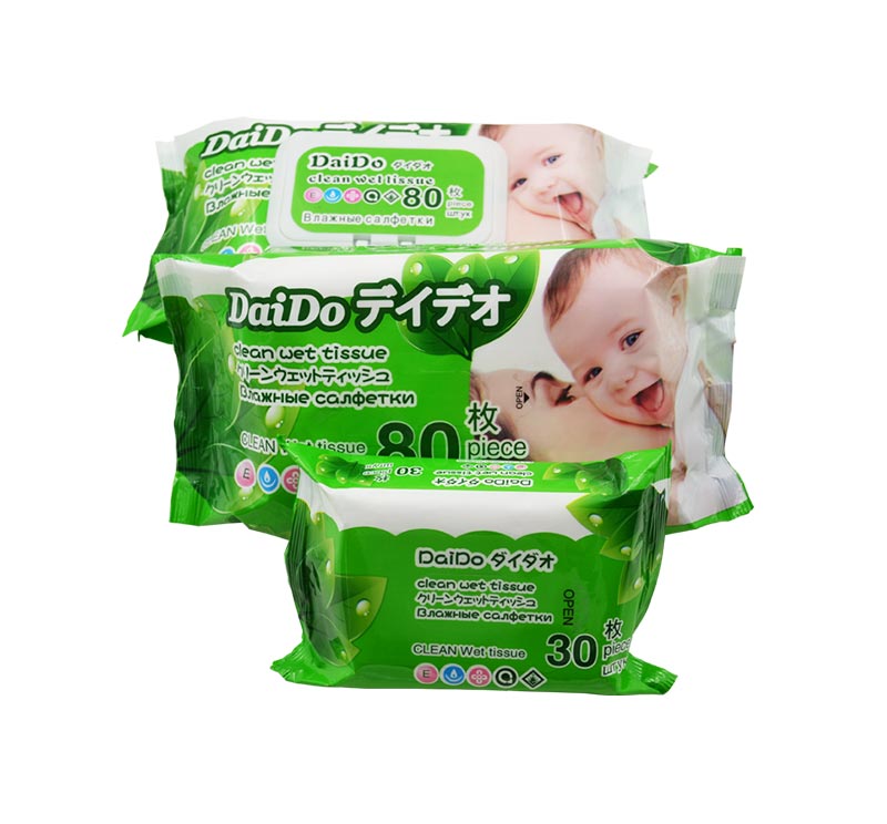 [OEM] 80pcs Baby Wet Wipe Wet Tissue Wet Towel