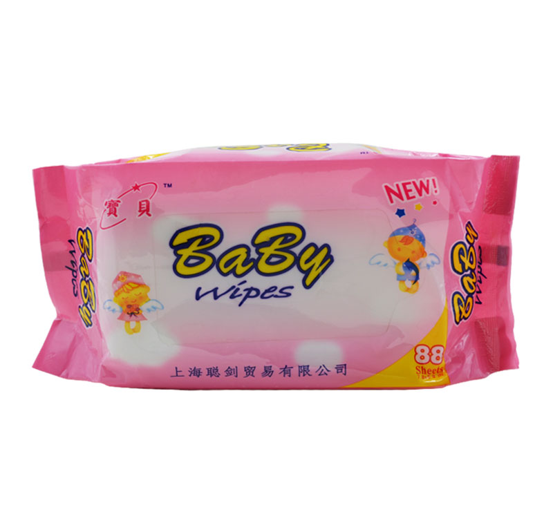 [OEM] 88pcs Baby Wet Wipe Wet Tissue Wet Towel