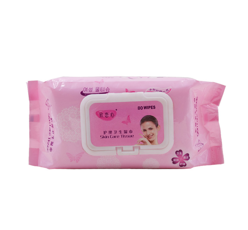 [OBM] 80pcs Feminine Refreshing Towel Wet Wipe For Women Private Use Wet Tissue Wet Towel