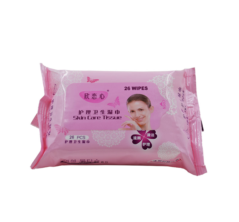 [OBM] 26pcs Feminine Refreshing Towel Wet Wipe For Women Private Use Wet Tissue Wet Towel