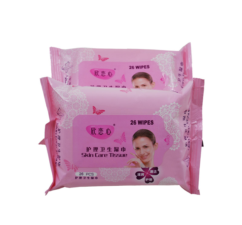 [OBM] 26pcs Feminine Refreshing Towel Wet Wipe For Women Private Use Wet Tissue Wet Towel