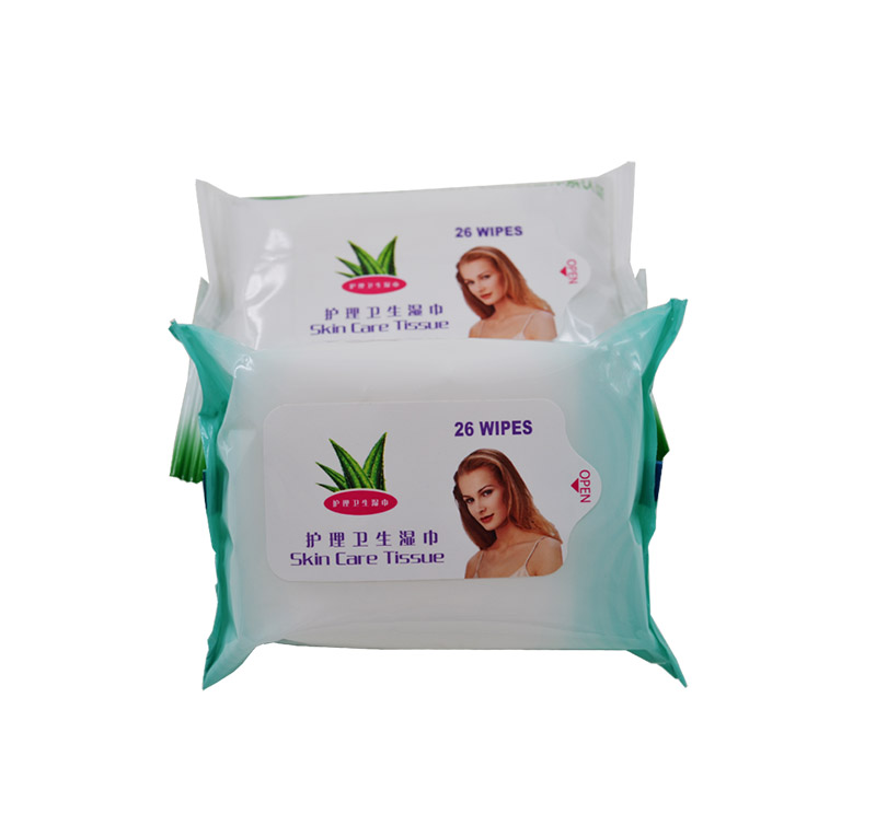 [OBM] 26pcs Feminine Refreshing Towel Wet Wipe For Women Private Use Wet Tissue Wet Towel