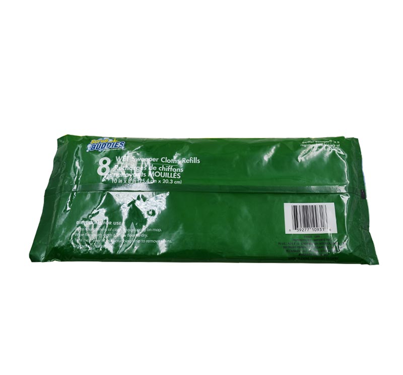 [OEM] 8pcs Floor Wet Wipe Wet Tissue Wet Towel Wet Sweeper Mopping Pads Wet Mopping Cloths