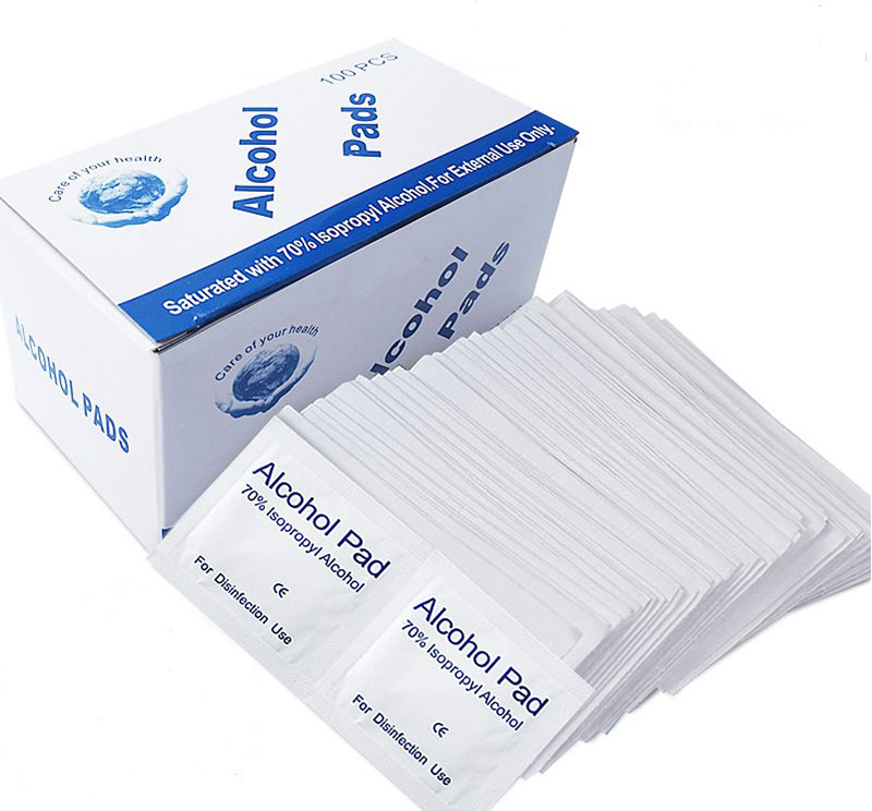 [OBM] Single Packed Alcohol Pad, Sterile Alcohol Prep Pads, Alcohol Wet Wipe, Sterile Wipes Wet Tissue Wet Towel