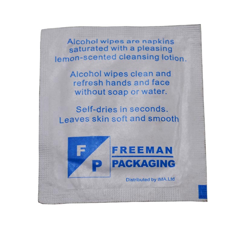 [ODM] 1pc Individual Packed Acohol Pad Sterile Alcohol Prep Pads Wet Alcohol Wipe Wet Tissue Wet Towel