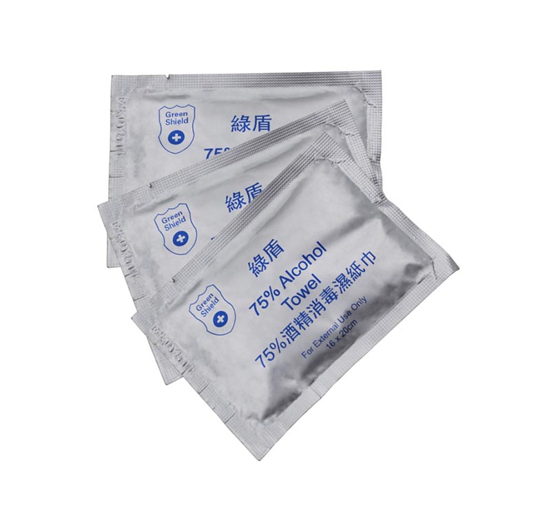 [ODM] 1pc Individual Packed Acohol Pad Sterile Alcohol Prep Pads Wet Alcohol Wipe Wet Tissue Wet Towel