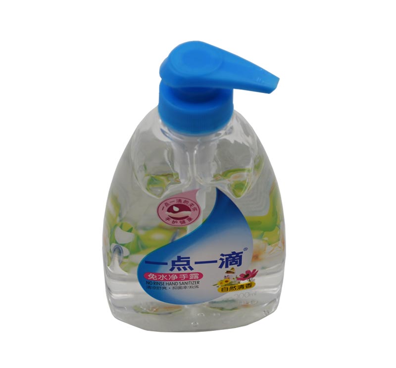 [OEM] 300ml No Rinse Hand Soap, Advanced Disinfecting Instant Hand Sanitizer, Soft Moisturizing & Refreshing, Antibacterial Hand Gel, Pump Bottle Packed