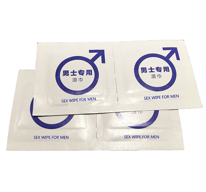 [ODM] Women Sex Wipe, Men Sex Wipe, 1pc Individual Packed Sex Delay Wet Wipe, Sex Lasting Wet Tissue