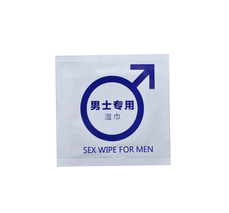 [ODM] Women Sex Wipe, Men Sex Wipe, 1pc Individual Packed Sex Delay Wet Wipe, Sex Lasting Wet Tissue