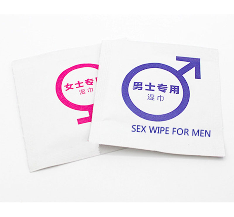 [ODM] Women Sex Wipe, Men Sex Wipe, 1pc Individual Packed Sex Delay Wet Wipe, Sex Lasting Wet Tissue